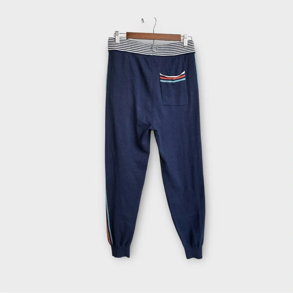 Faherty‎ Side Stripe Cotton Cashmere Blend Jogger Sweatpants, size XS
